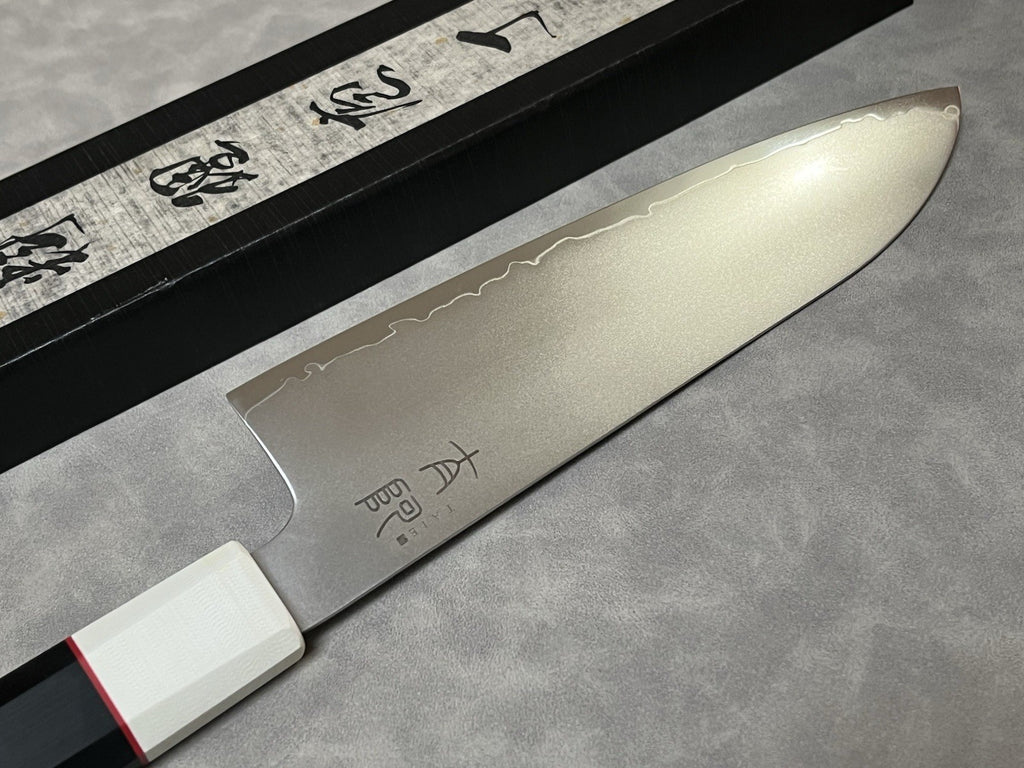 Professional 7" Santoku Knife - 9Cr18MoV Steel Japanese Chef Knife, G10 Handle