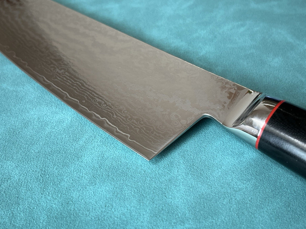 210mm 8" Kiritsuke Chef Knife S35VN Powder Steel Damascus G10 HRC61 Mosaic