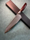 NAGIBA Kiritsuke Chef Knife 8" 210mm 9Cr 9 Layer Stainless Steel Gyuto Rosewood