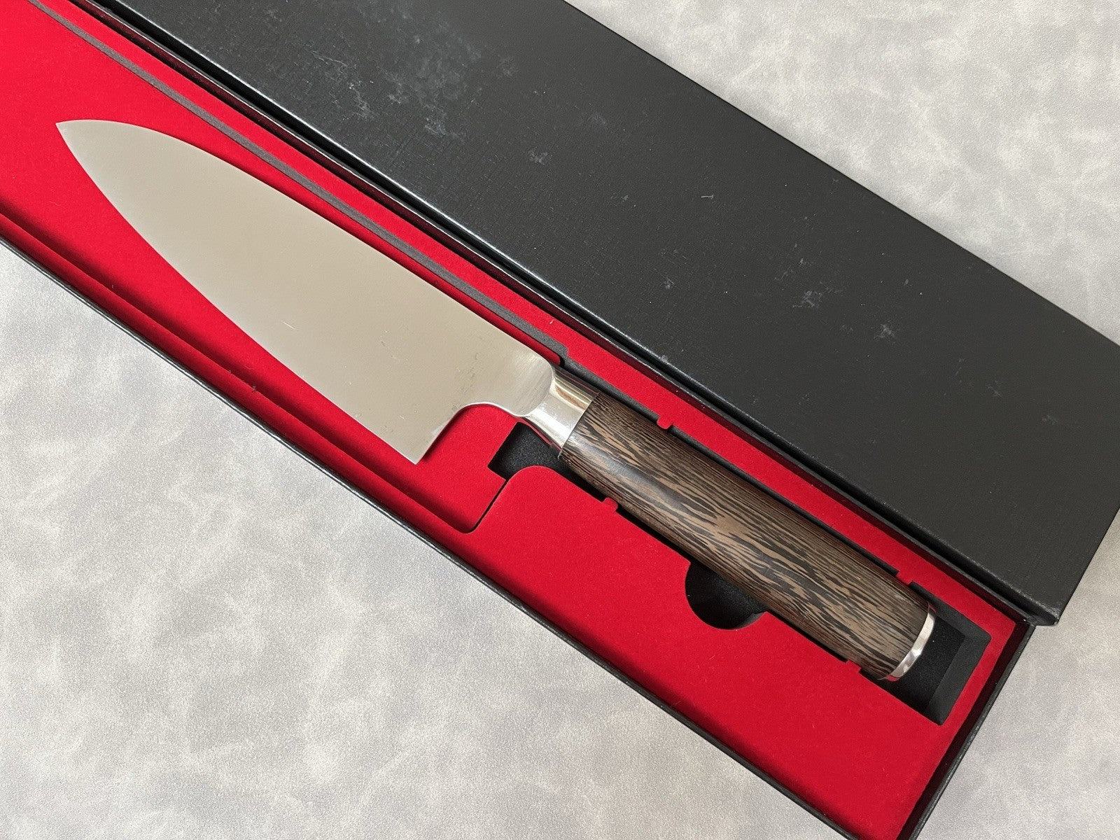 NAGIBA Deba Knife 6.5" 165mm 7Cr17 Steel Wenge Wood Handle Japanese Style