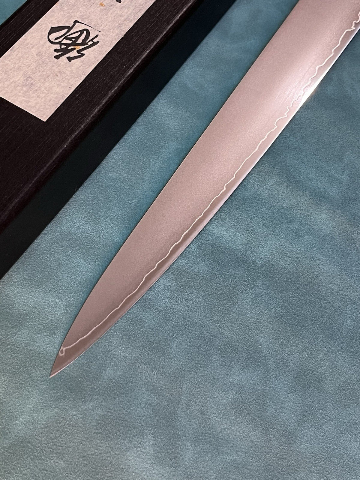 NAGIBA Sujihiki Sashimi Knife 270mm/10.5" N690 Japanese Style Wa Wood Handle