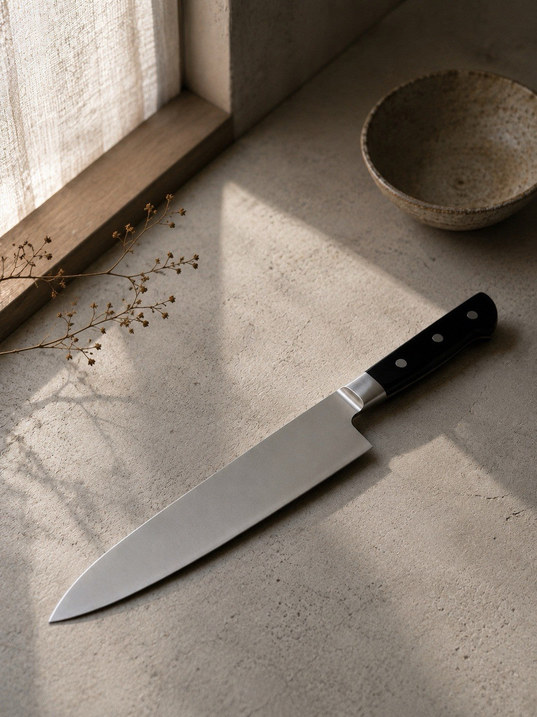Gyuto 270mm 10.5" Chef Knife 9Cr18MoV Stainless Steel Kitchen Slicing Carving