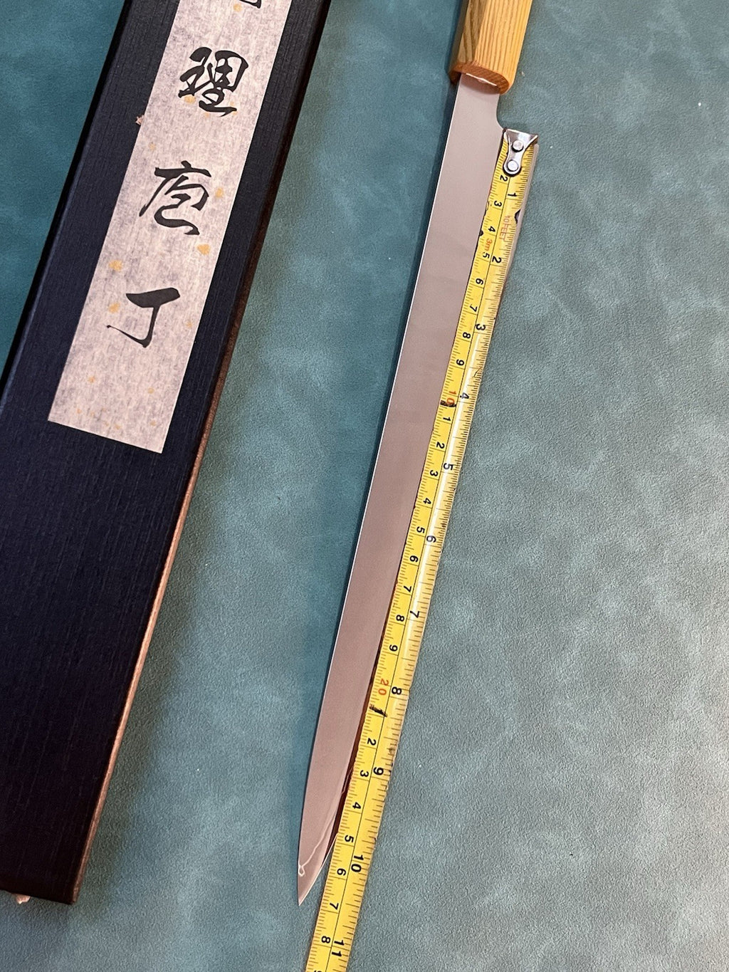 NAGIBA Sujihiki Sashimi Knife 270mm/10.5" N690 Japanese Style Wa Wood Handle
