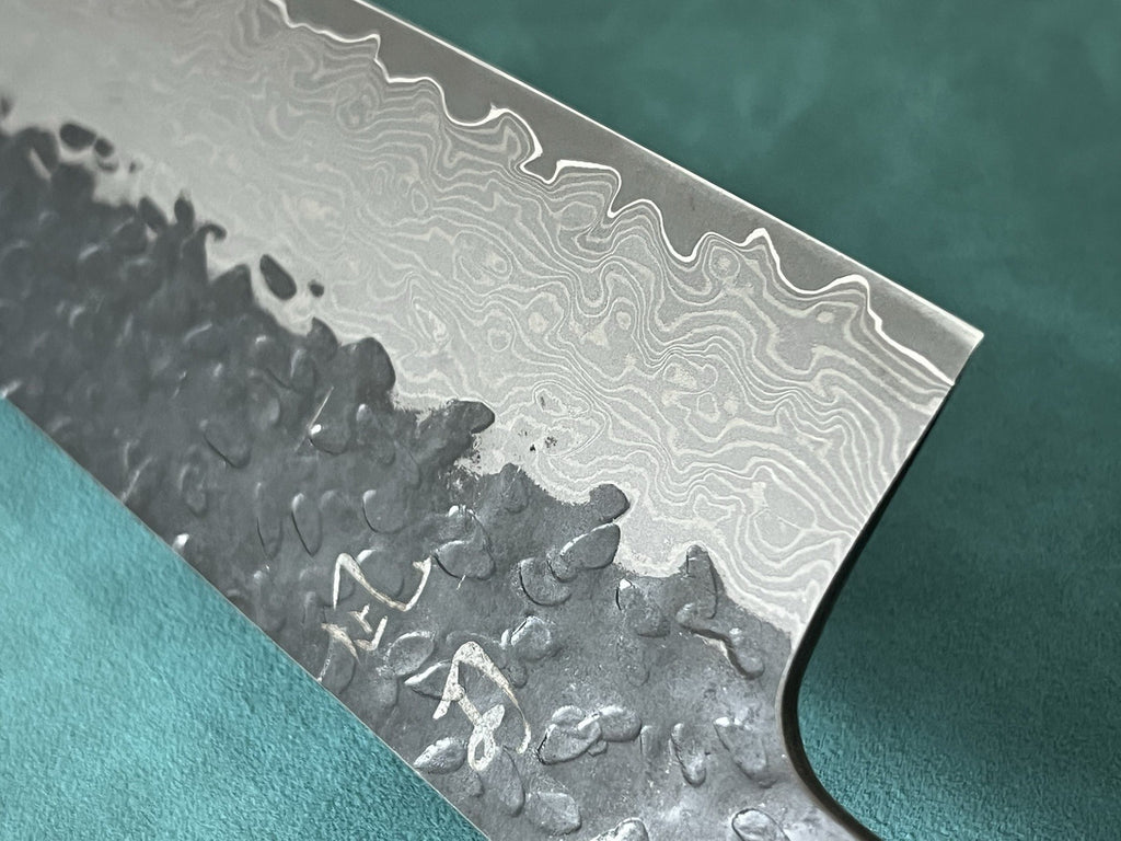 5x VG10 Damascus Nakiri Knives 7" Hammered Japanese Cleaver Bulk Wholesale