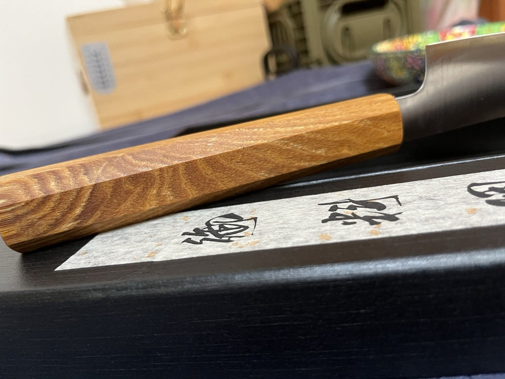 240mm (9.4”) Sujihiki Slicing Knife 9Cr15 Steel HRC 60+ Wood Handle Double Bevel