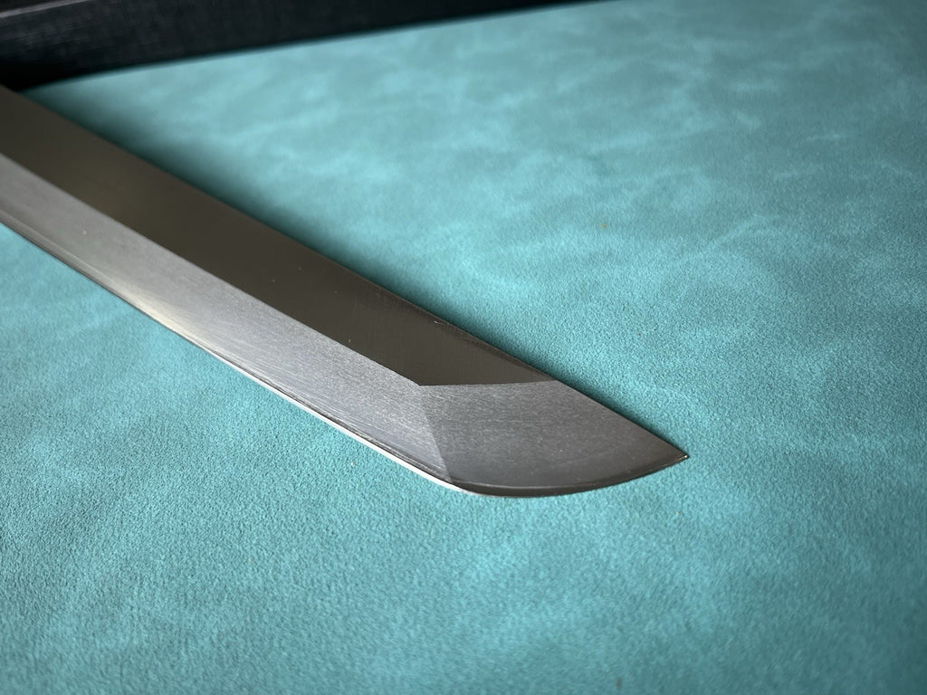 12" 300mm Sakimaru Takohiki Sushi Knife 10Cr Steel Double Horn Ebony Handle
