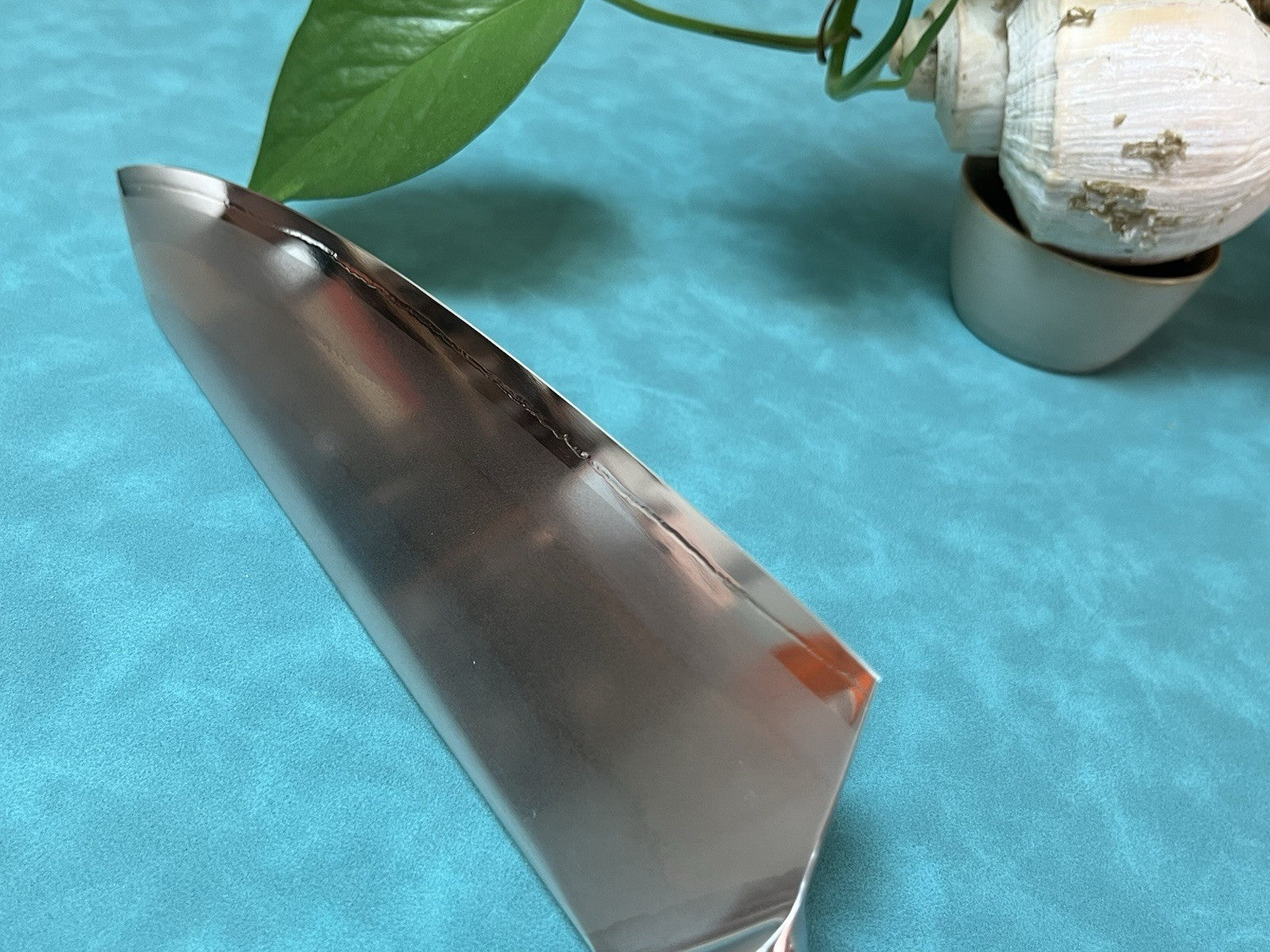 NAGIBA Kiritsuke Chef Knife 8" 210mm 9Cr 9 Layer Stainless Steel Gyuto Rosewood