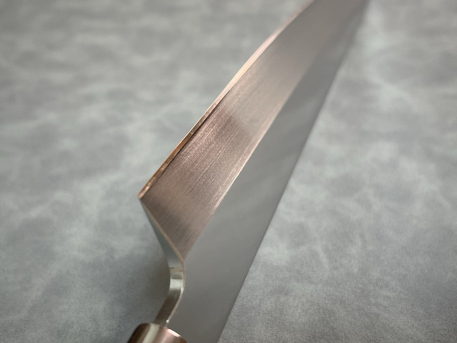 Left 270mm 10.5" Single Bevel Yanagiba Sashimi Knife Uraoshi 7Cr Wenge Handle