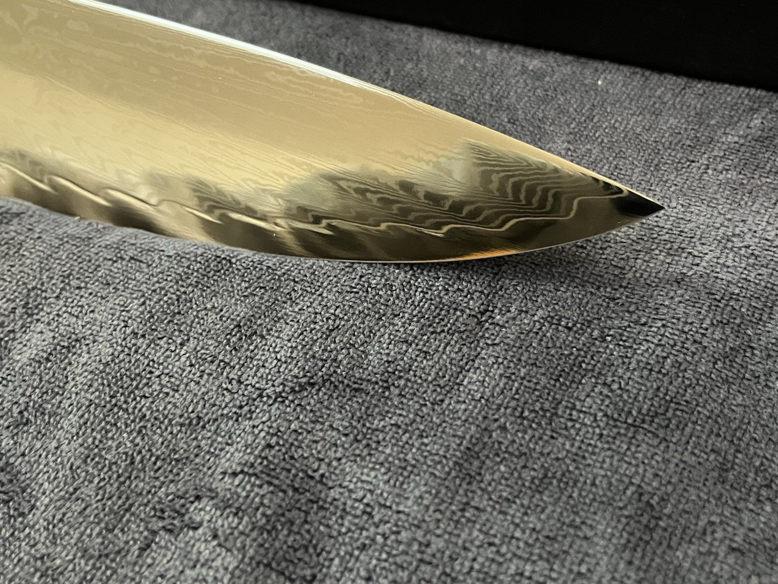 VG10 Steel 8" Gyuto Chef Knife Mirror Polished Japanese Vegetable Slicing Knife