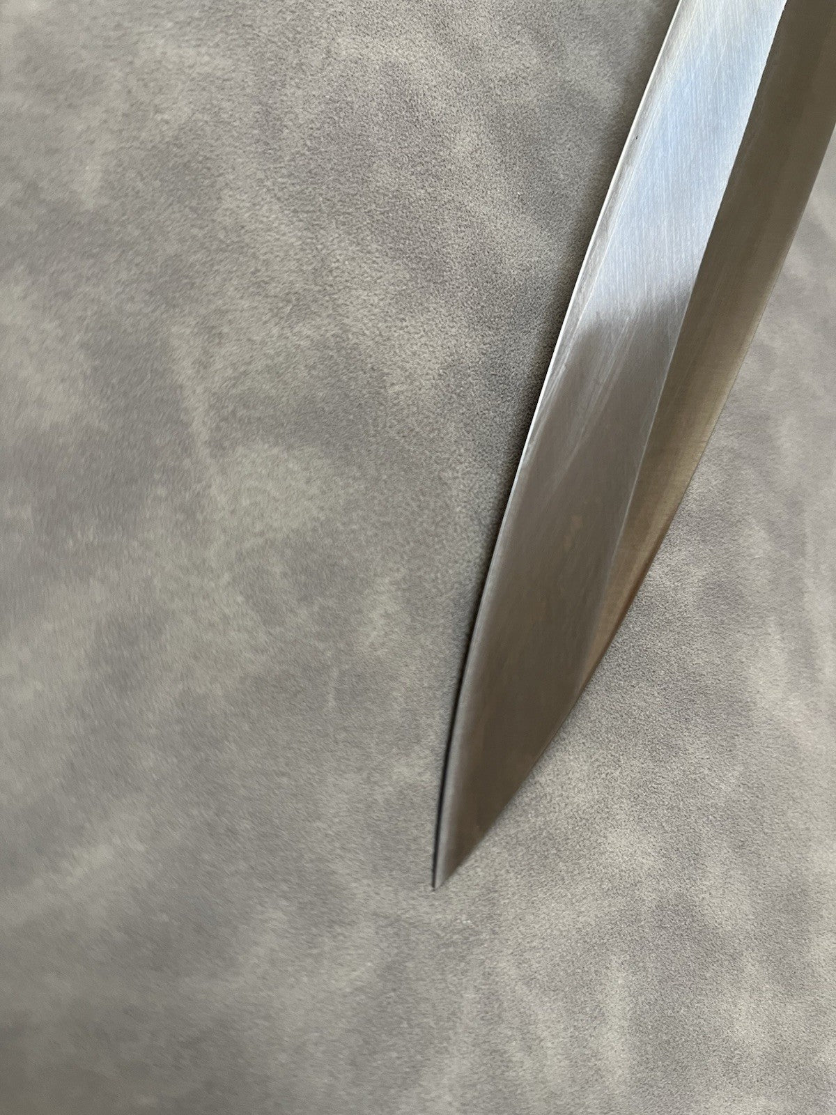 NAGIBA Yanagiba Sashimi Knife 300mm 12" 10Cr15 Clad Ebony Buffalo Horn Handle