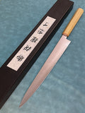 NAGIBA Sujihiki Sashimi Knife 270mm/10.5" N690 Japanese Style Wa Wood Handle