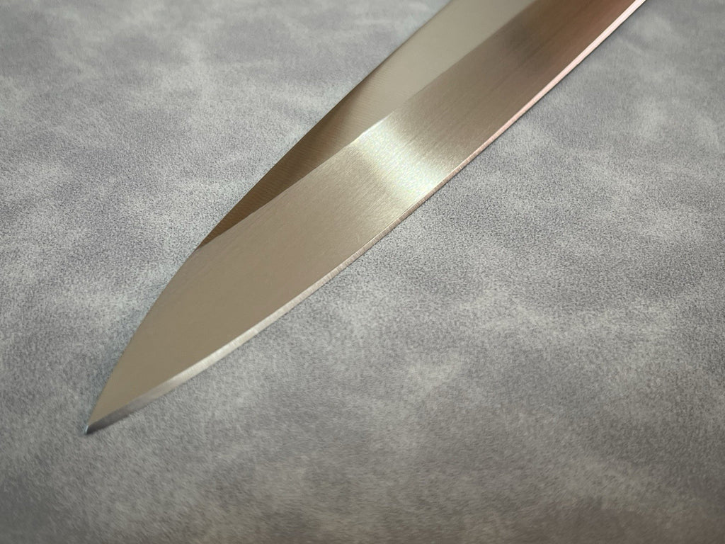 Left 270mm 10.5" Single Bevel Yanagiba Sashimi Knife Uraoshi 7Cr Wenge Handle