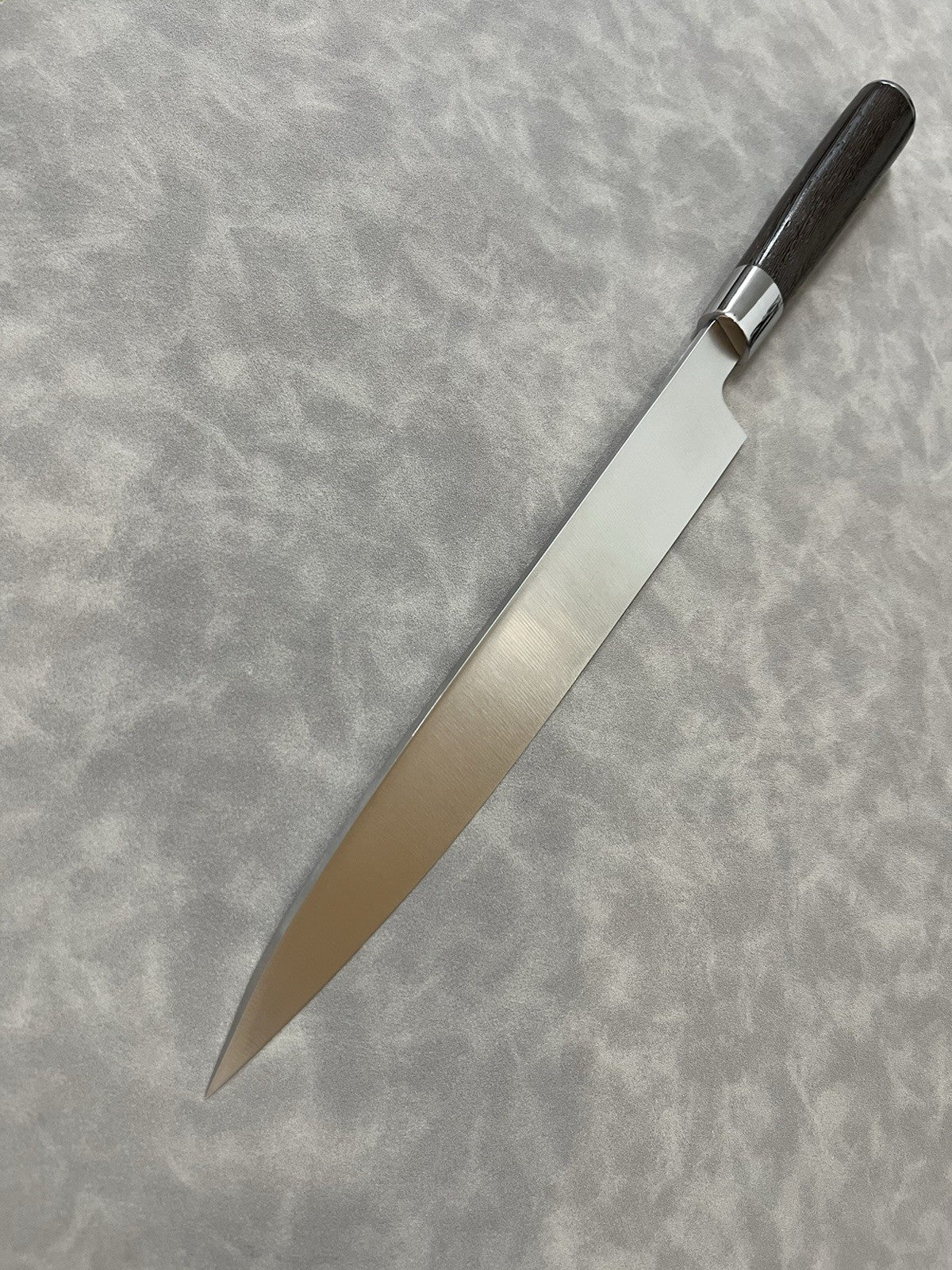 240mm 9.5" Yanagiba Sushi Knife Single Bevel Right Hand Wenge Handle 7Cr Steel