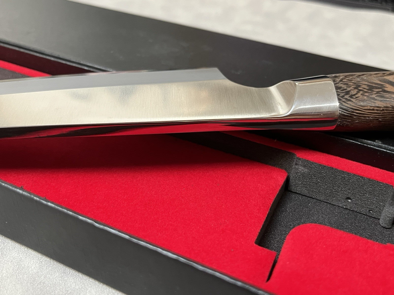 NAGIBA Deba Knife 6.5" 165mm 7Cr17 Steel Wenge Wood Handle Japanese Style