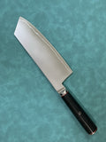 NAGIBA Bunka Knife 180mm 7” 10Cr15CoMoV 3-Layer Japanese Style Chef Knife K-Tip