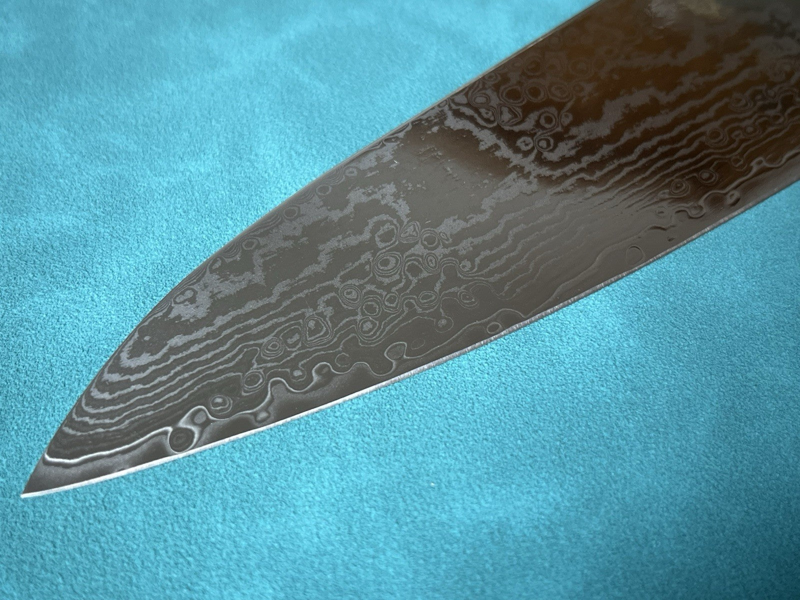 210mm 8" Gyuto Chef Knife S35VN Powder Steel Damascus G10 Mosaic Handle HRC 61+