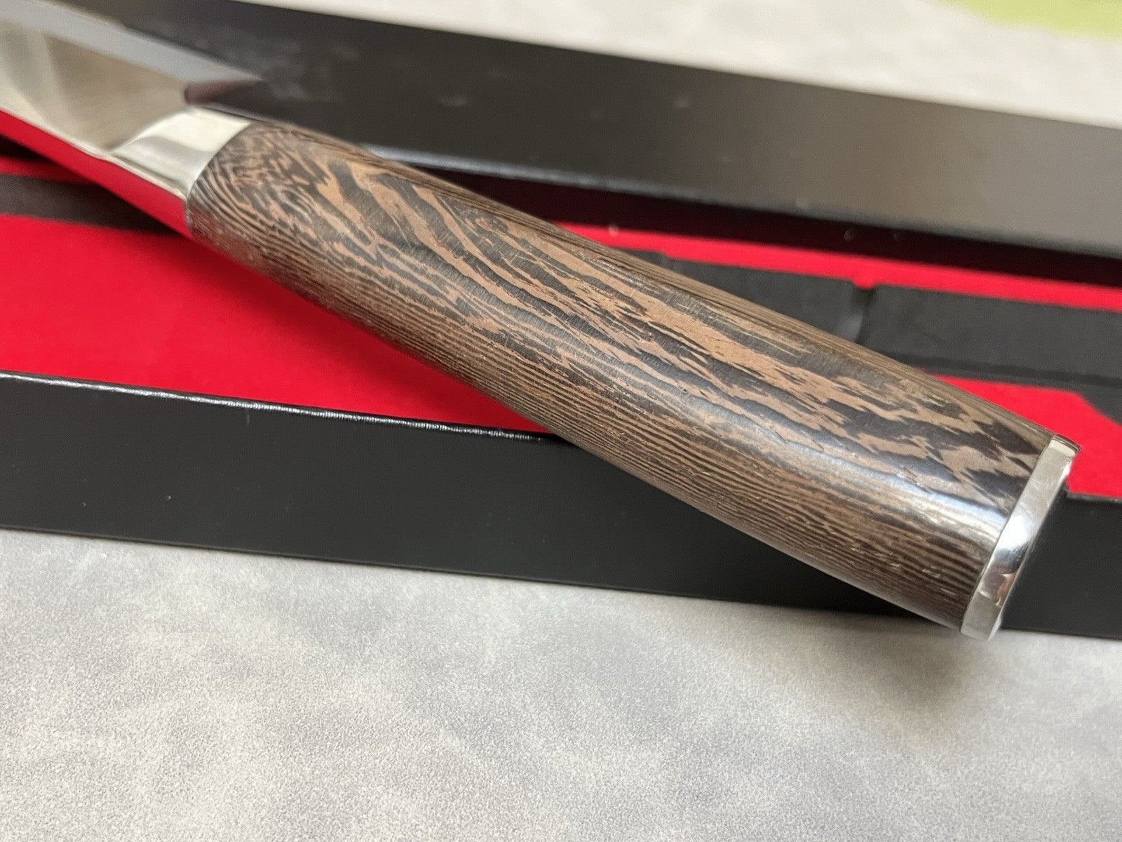 NAGIBA Deba Knife 6.5" 165mm 7Cr17 Steel Wenge Wood Handle Japanese Style