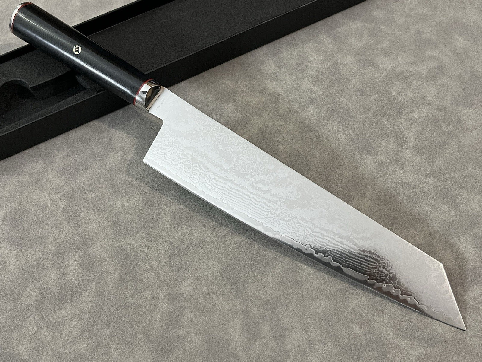 9.5” 240mm S35VN Powder Steel Damascus Kiritsuke Gyuto Chef Knife K-Tip G10