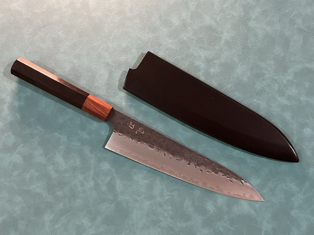 210mm 8" Wooden Saya for Gyuto Chef Knife Edge Guard Sheath with Magnetic Pin