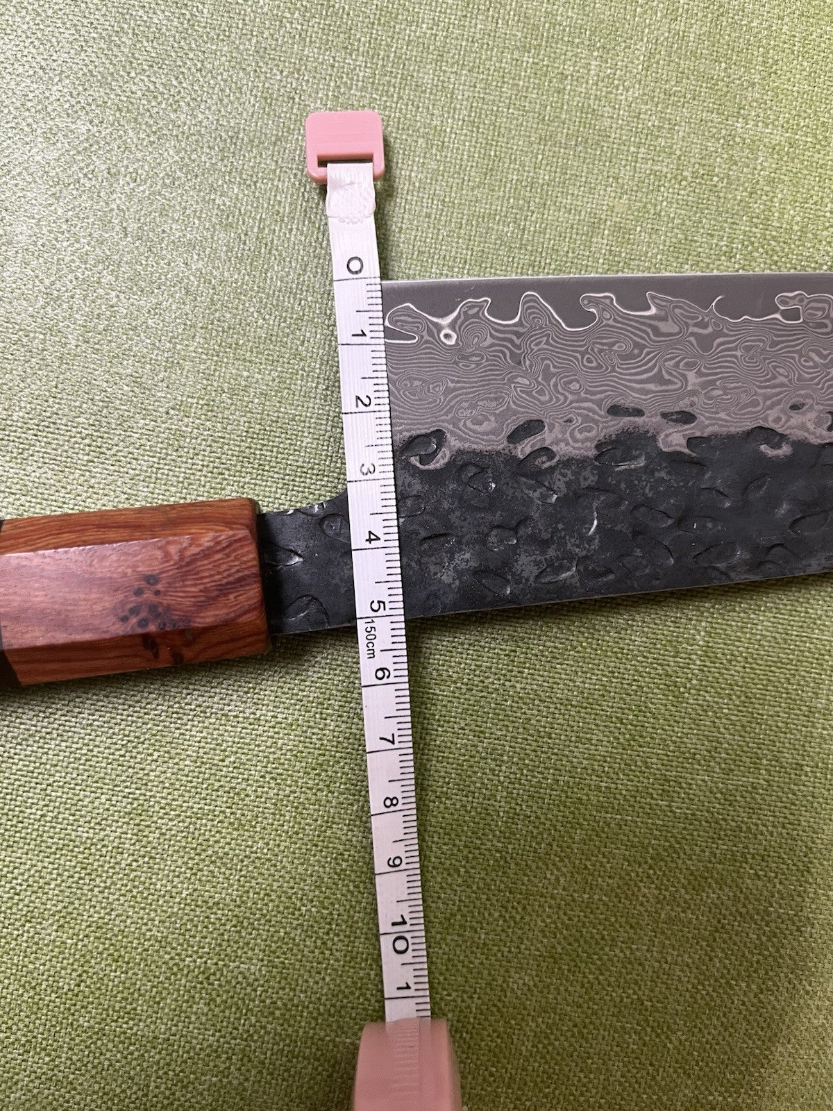 3pc VG10 Damascus Knife Set 8" Kiritsuke 8" Gyuto 7" Nakiri Hammered Chef Knives