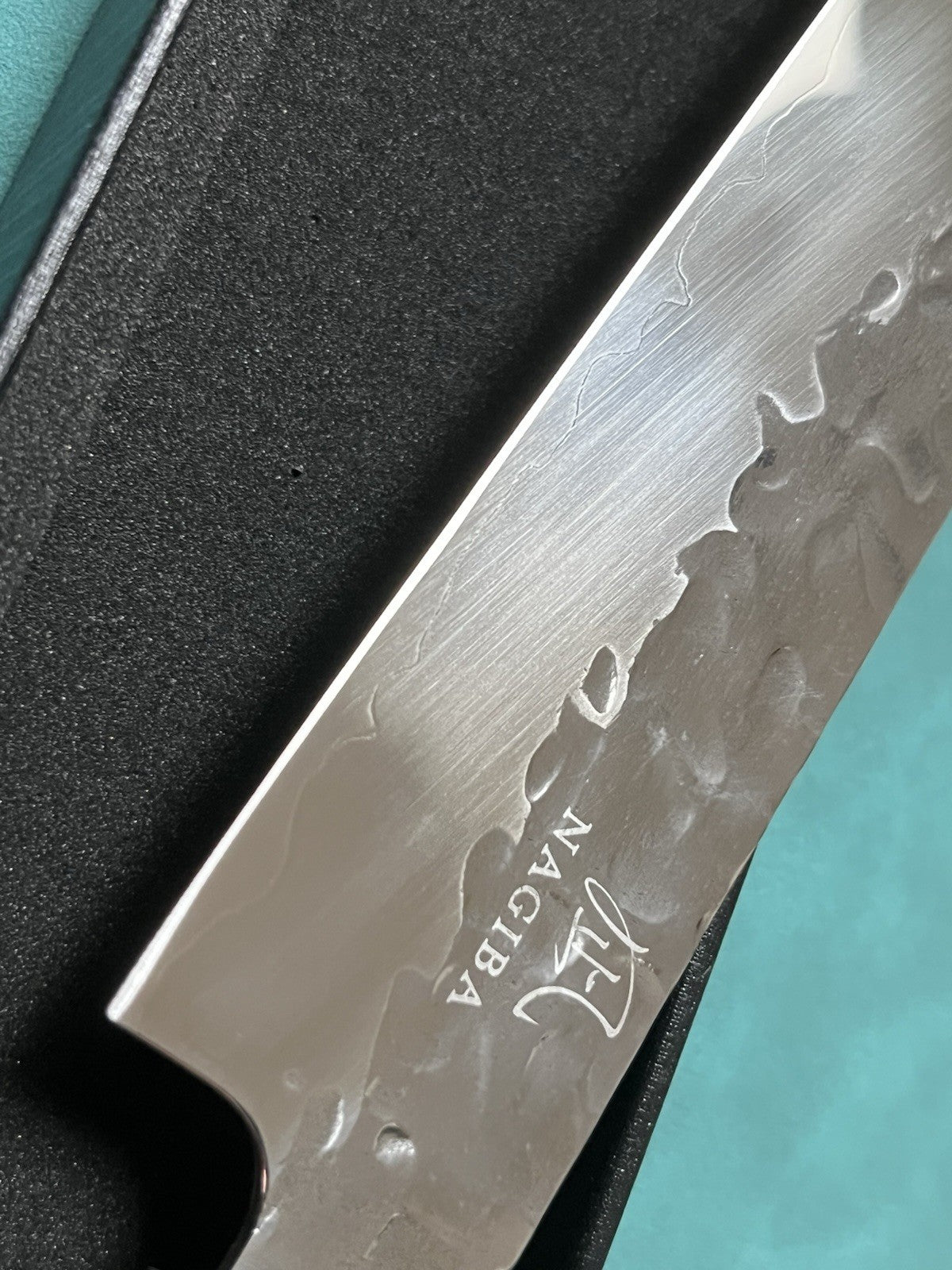 270mm 10.5in Sujihiki Slicing Knife 10Cr15 3-Layer Hammered Ebony Octagon Handle