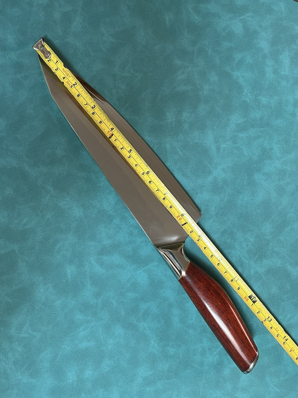 NAGIBA Kiritsuke Chef Knife 8" 210mm 9Cr 9 Layer Stainless Steel Gyuto Rosewood