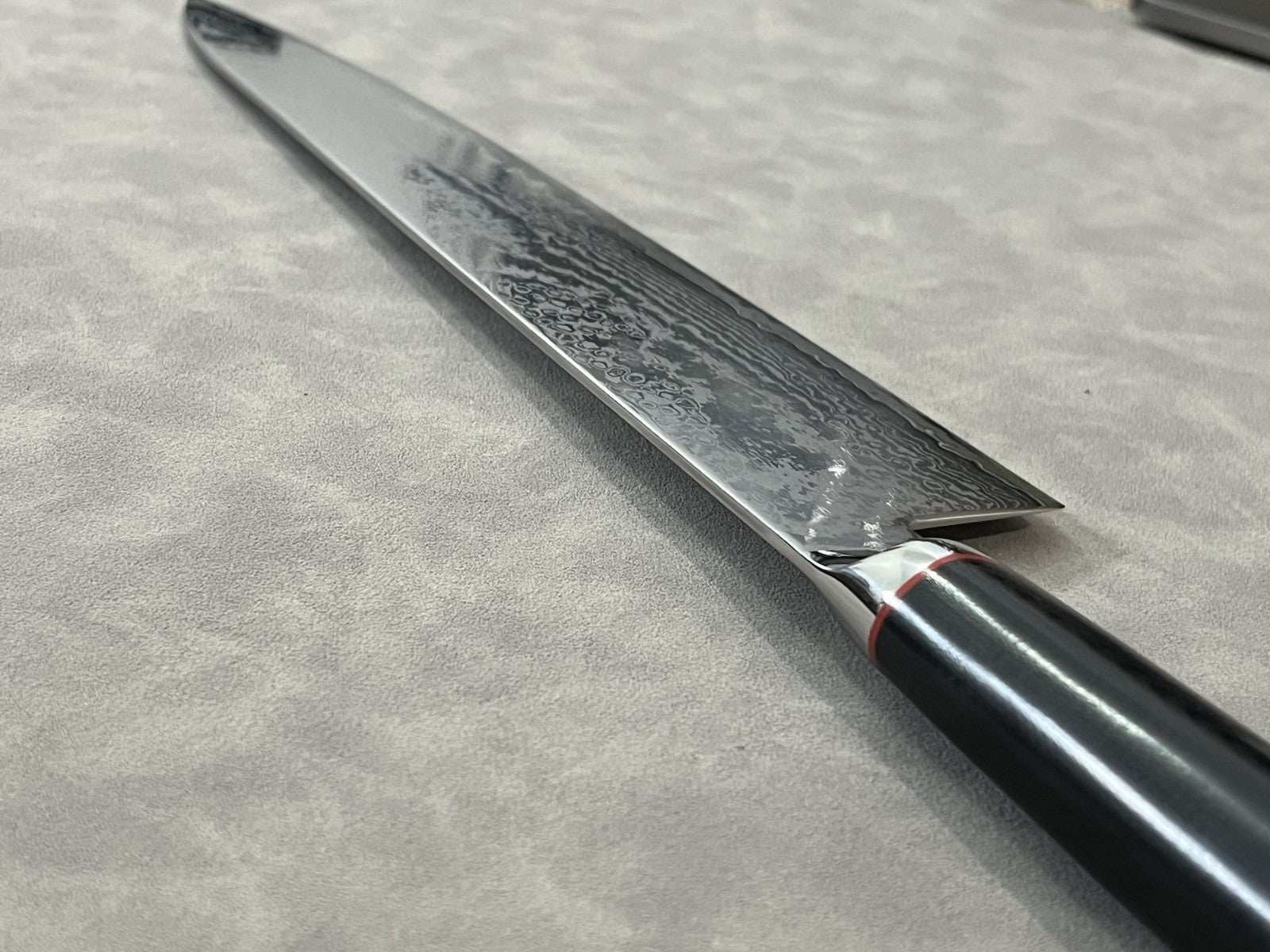 240mm 9.5" S35VN Core Powder Steel Damascus Chef Knife Gyuto Mosaic G10 Handle