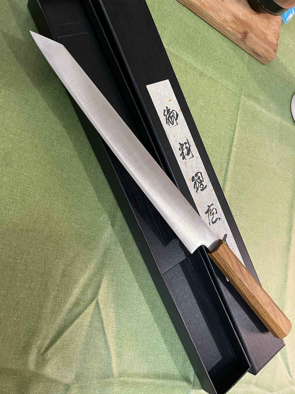 Professional Sujihiki Slicing Knife 270mm 10.6in 9Cr15MoV Octagonal Wood Handle