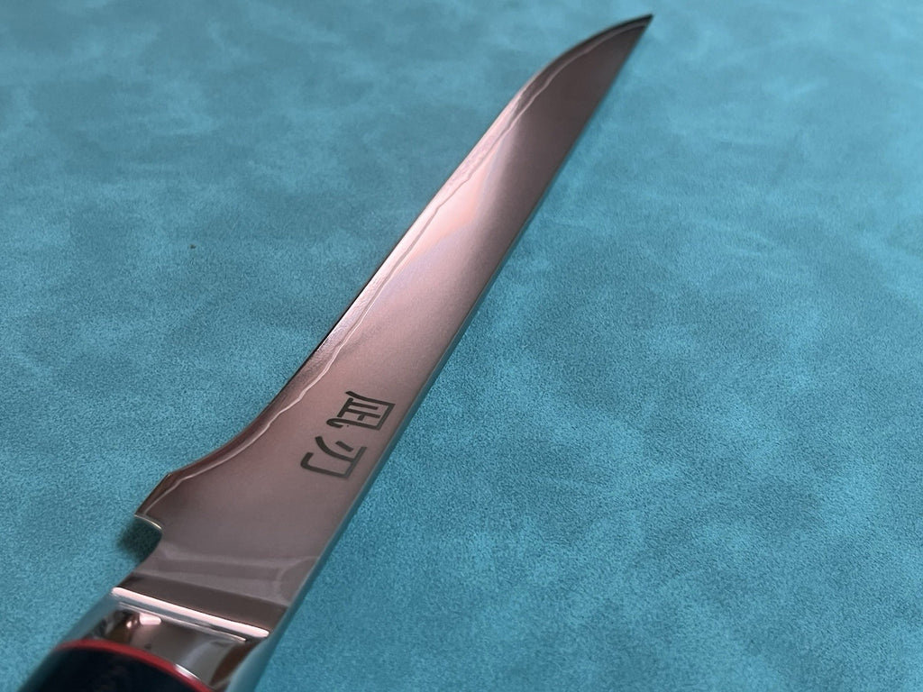 7in/180mm Japanese Style Boning Knife 10Cr15 Stainless Steel G10 Handle Fillet