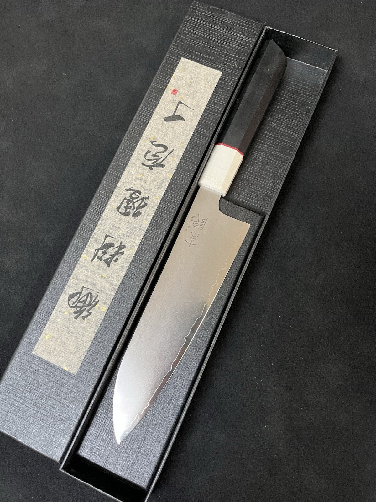 Japanese-Style Damascus Knife Set 3PC 8" Gyuto 7" Nakiri 180mm Santoku 9Cr Core
