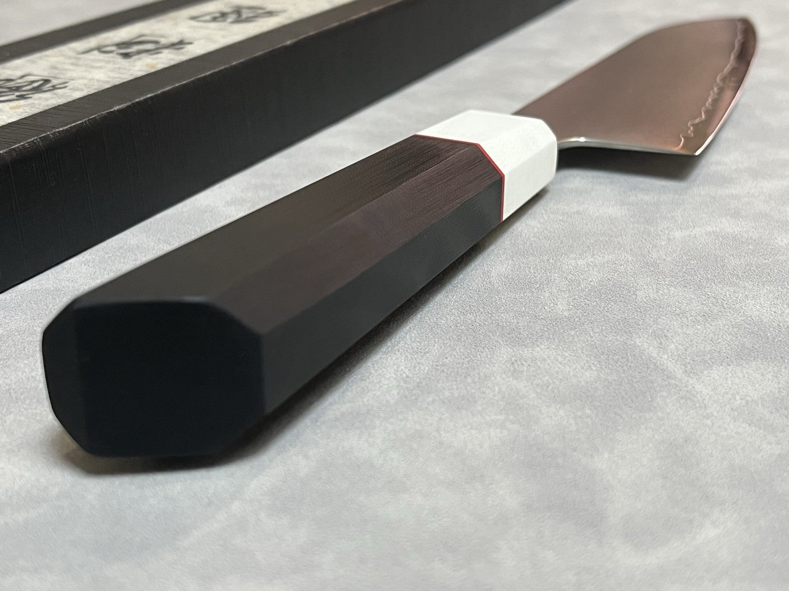 Professional 7" Santoku Knife - 9Cr18MoV Steel Japanese Chef Knife, G10 Handle