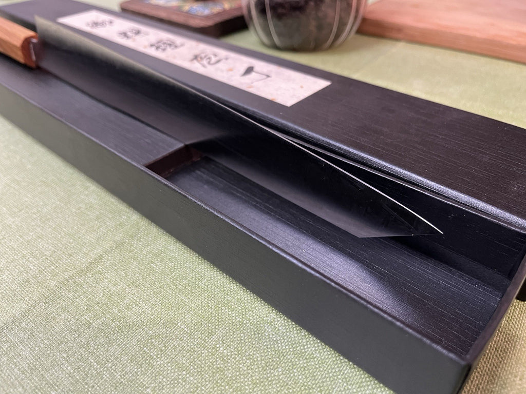 Professional Sujihiki Slicing Knife 270mm 10.6in 9Cr15MoV Octagonal Wood Handle