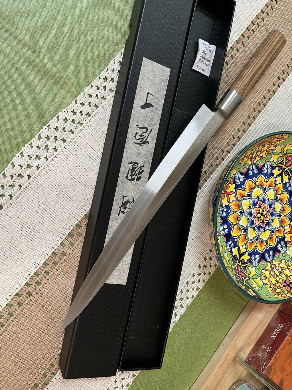 300mm 12" Yanagiba Sashimi Knife Japanese Sushi Chef Slicer Single Bevel Urasuki