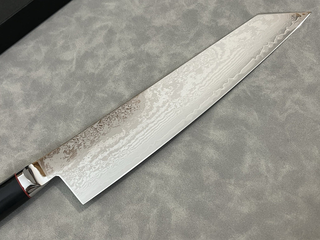 9.5” 240mm S35VN Powder Steel Damascus Kiritsuke Gyuto Chef Knife K-Tip G10