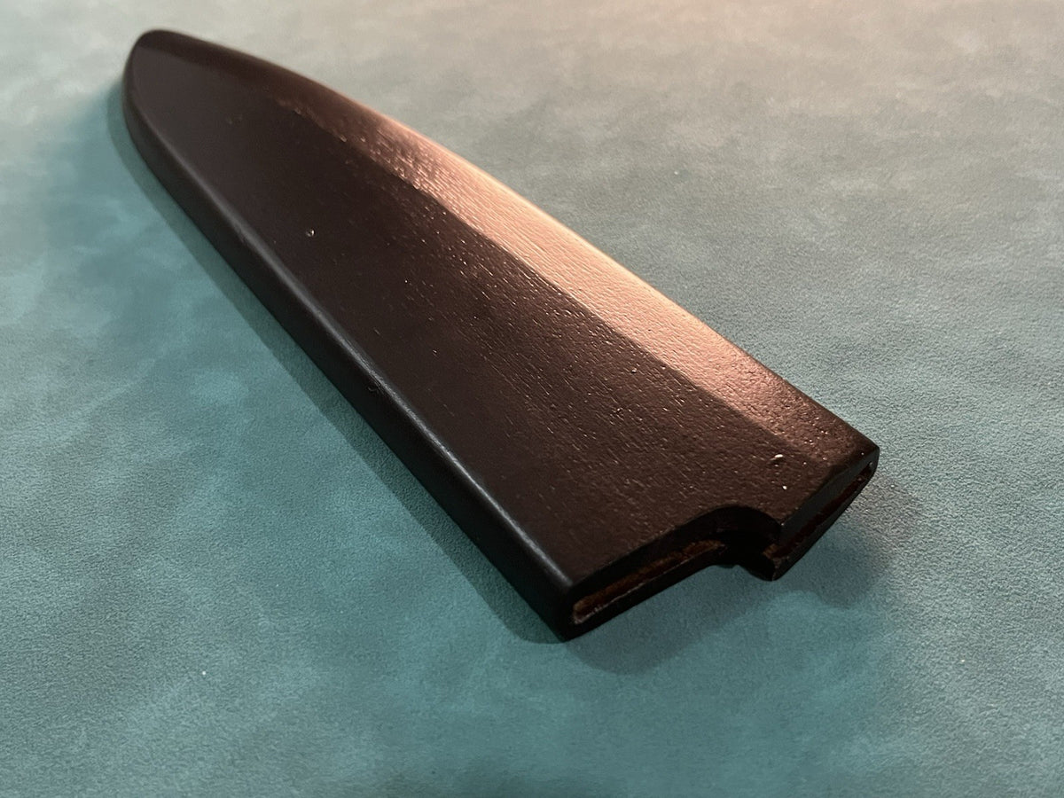 210mm 8" Wooden Saya for Gyuto Chef Knife Edge Guard Sheath with Magnetic Pin