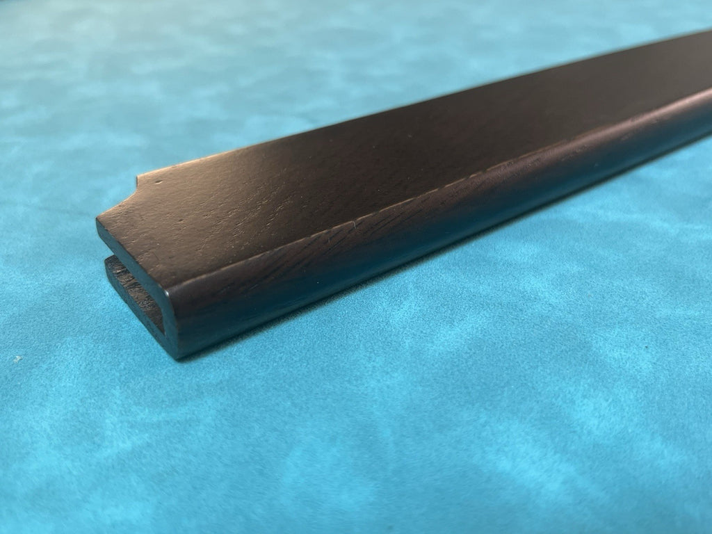 10.5 In 270mm Sujihiki Slicer Knife Hammered 10Cr Stainless Ebony Wa Handle Saya