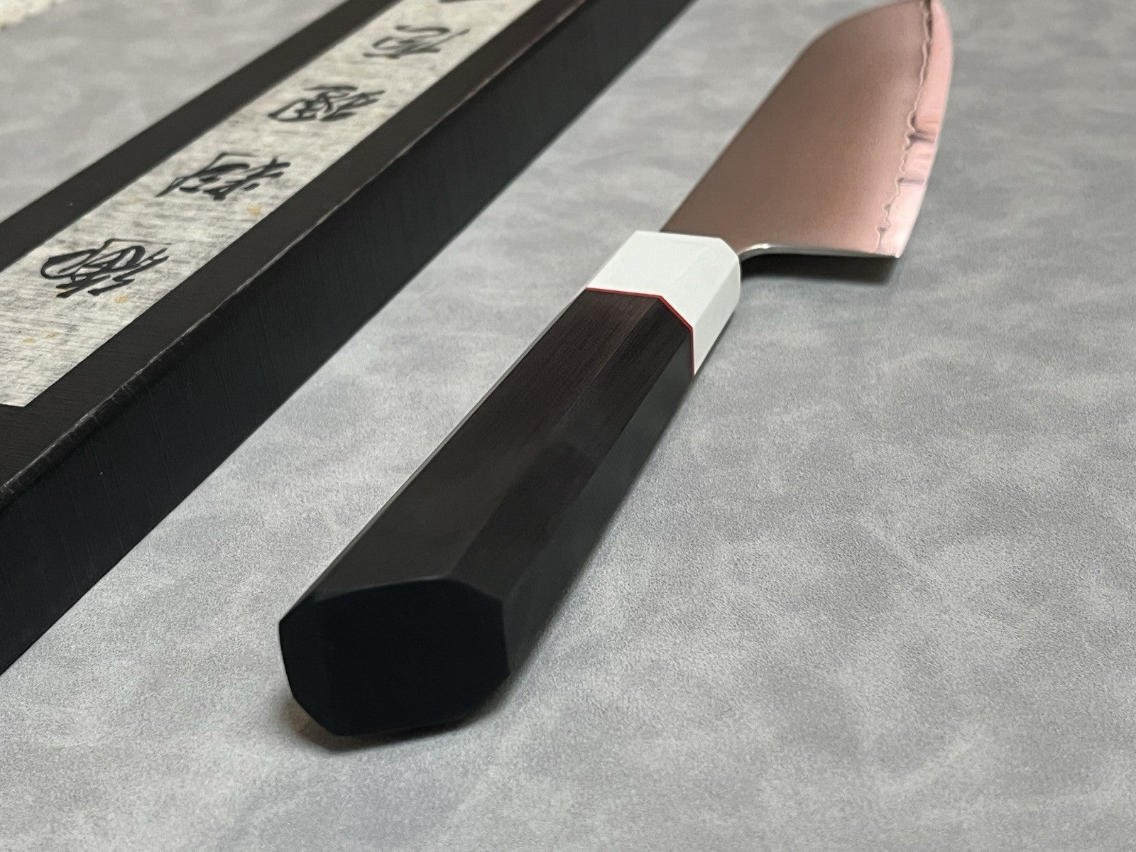 Professional 7" Santoku Knife - 9Cr18MoV Steel Japanese Chef Knife, G10 Handle