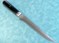 7in/180mm Japanese Style Boning Knife 10Cr15 Stainless Steel G10 Handle Fillet