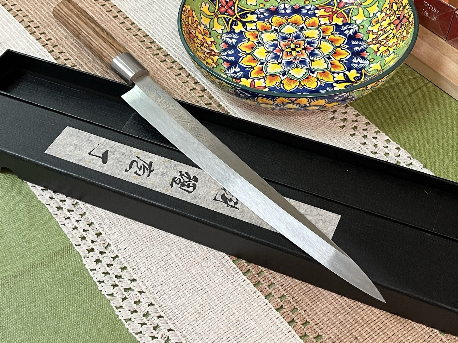 300mm 12" Yanagiba Sashimi Knife Japanese Sushi Chef Slicer Single Bevel Urasuki