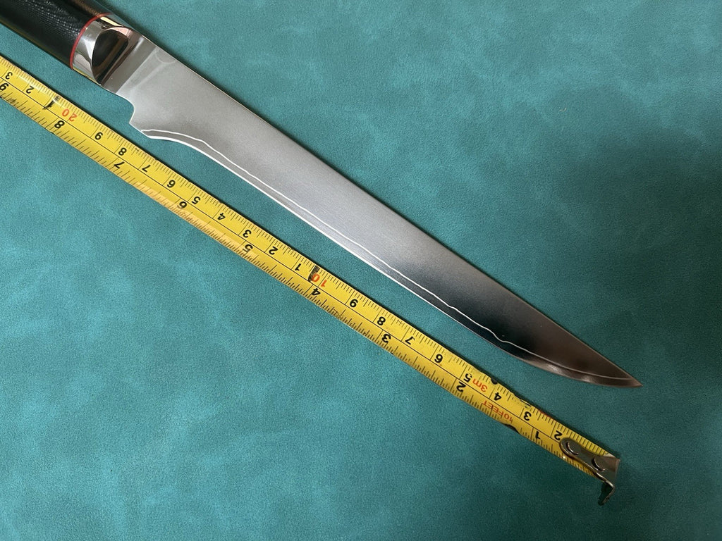 7in/180mm Japanese Style Boning Knife 10Cr15 Stainless Steel G10 Handle Fillet